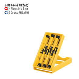 JUEGO ATORNILLADOR PRECISION PRETUL 6PTAS