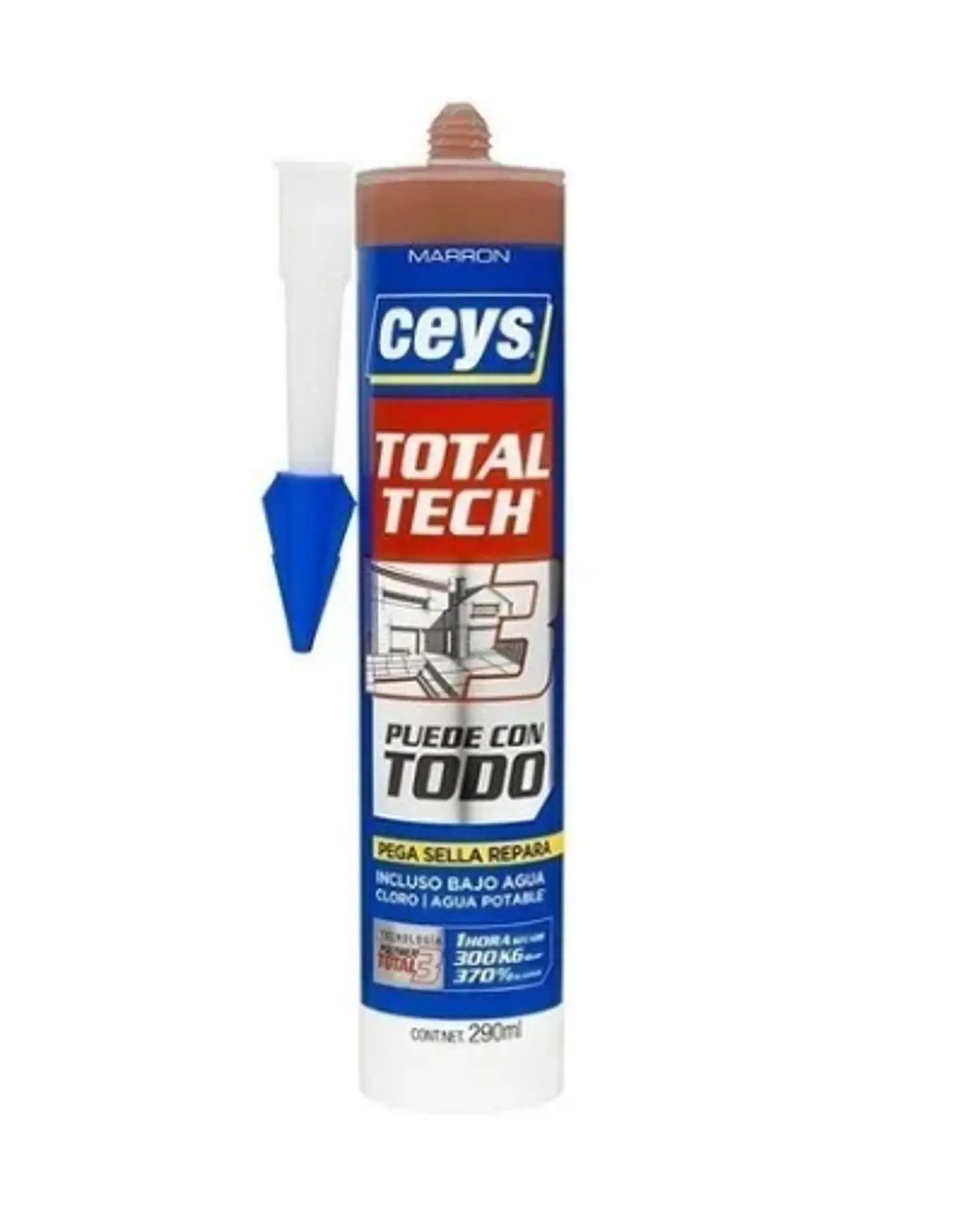 SILICONA CEYS CAFE TOTAL TECH 290ML 1