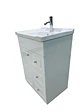 VANITORIO CON MUEBLE BLANCO 70CM BAÑO - Miniatura 3
