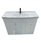 VANITORIO CON MUEBLE BLANCO 120CM BAÑO - Miniatura 2