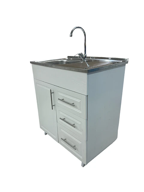 MUEBLE LAVAPLATO CON CAJON 80CM 