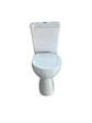 TAZA BAÑO WC BLANCO CON EJE A 20CM - Miniatura 1