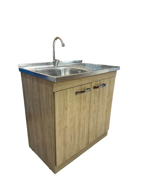 MUEBLE COCINA IZQ/DER NOGUEIRA C/ GRIFERIA 100CM