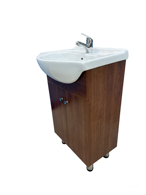 MUEBLE BAÑO VANITORIO CEREZO 500X820X430