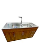 MUEBLE COCINA CAFE 150CM DOBLE  - Miniatura 1