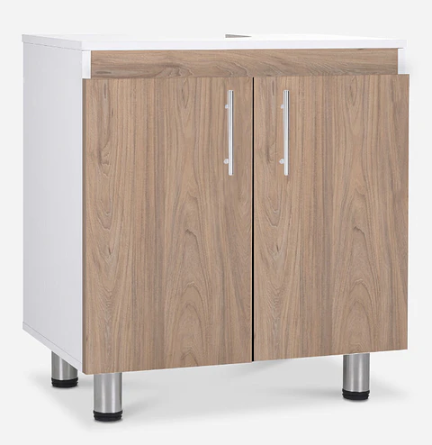 Vanitorio 2 Puertas Blanco Olmo 60X67X42