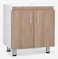 Vanitorio 2 Puertas Blanco Olmo 60X67X42 - Miniatura 1