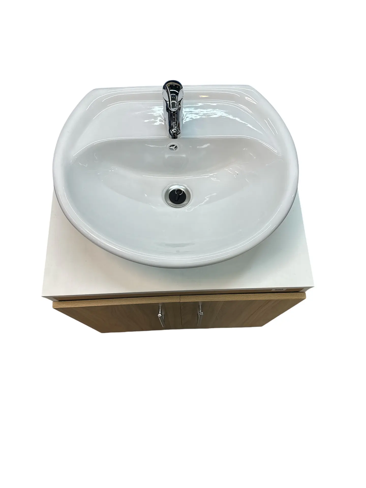 PACK MUEBLE VANITORIO COMPLETO OLMO 60cm + FITTING DESAGUE 4