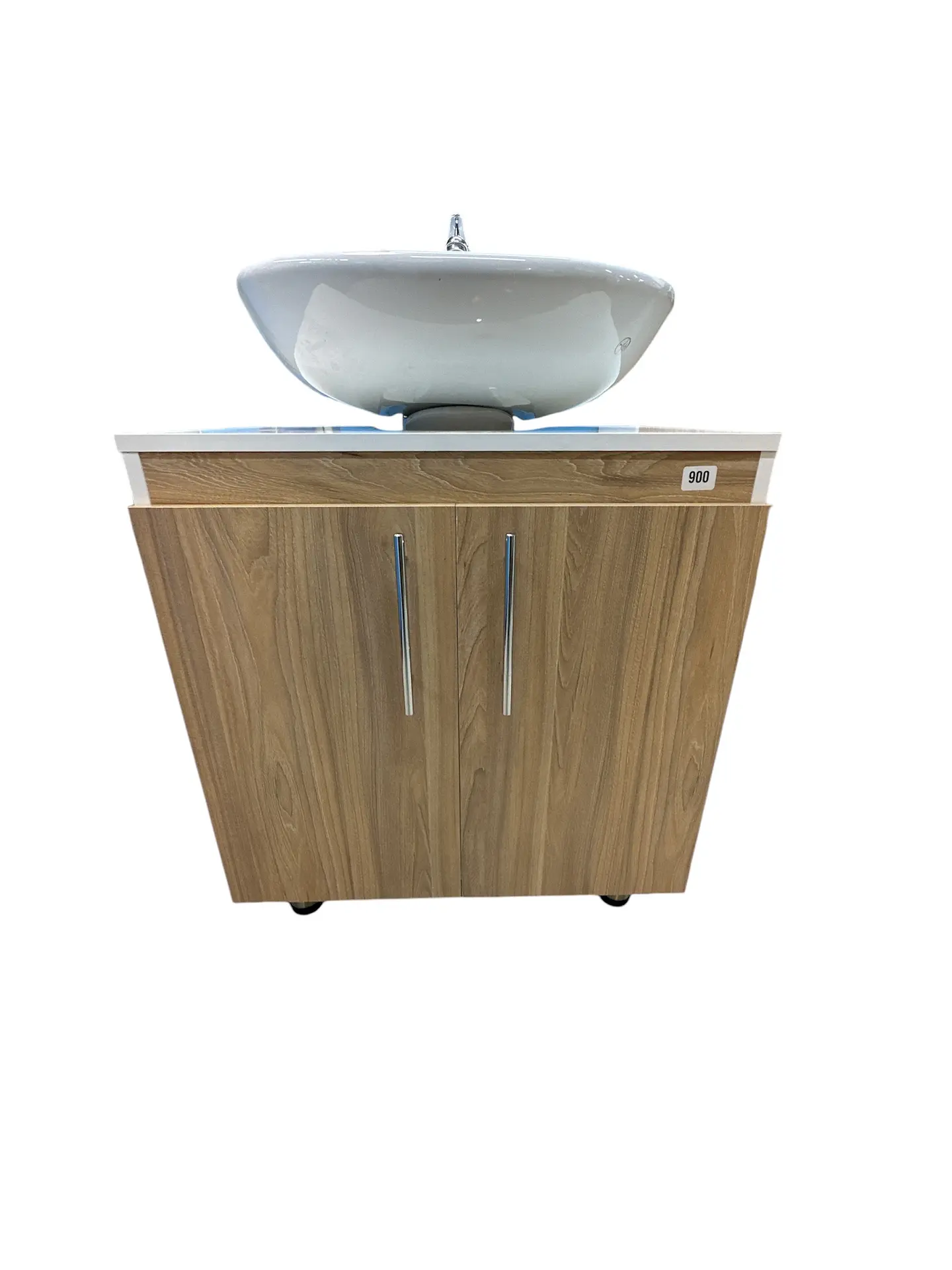 PACK MUEBLE VANITORIO COMPLETO OLMO 60cm + FITTING DESAGUE 5