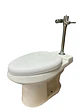 WC INSTITUCIONAL CON FLUXOMETRO AQUAKIT - Miniatura 3