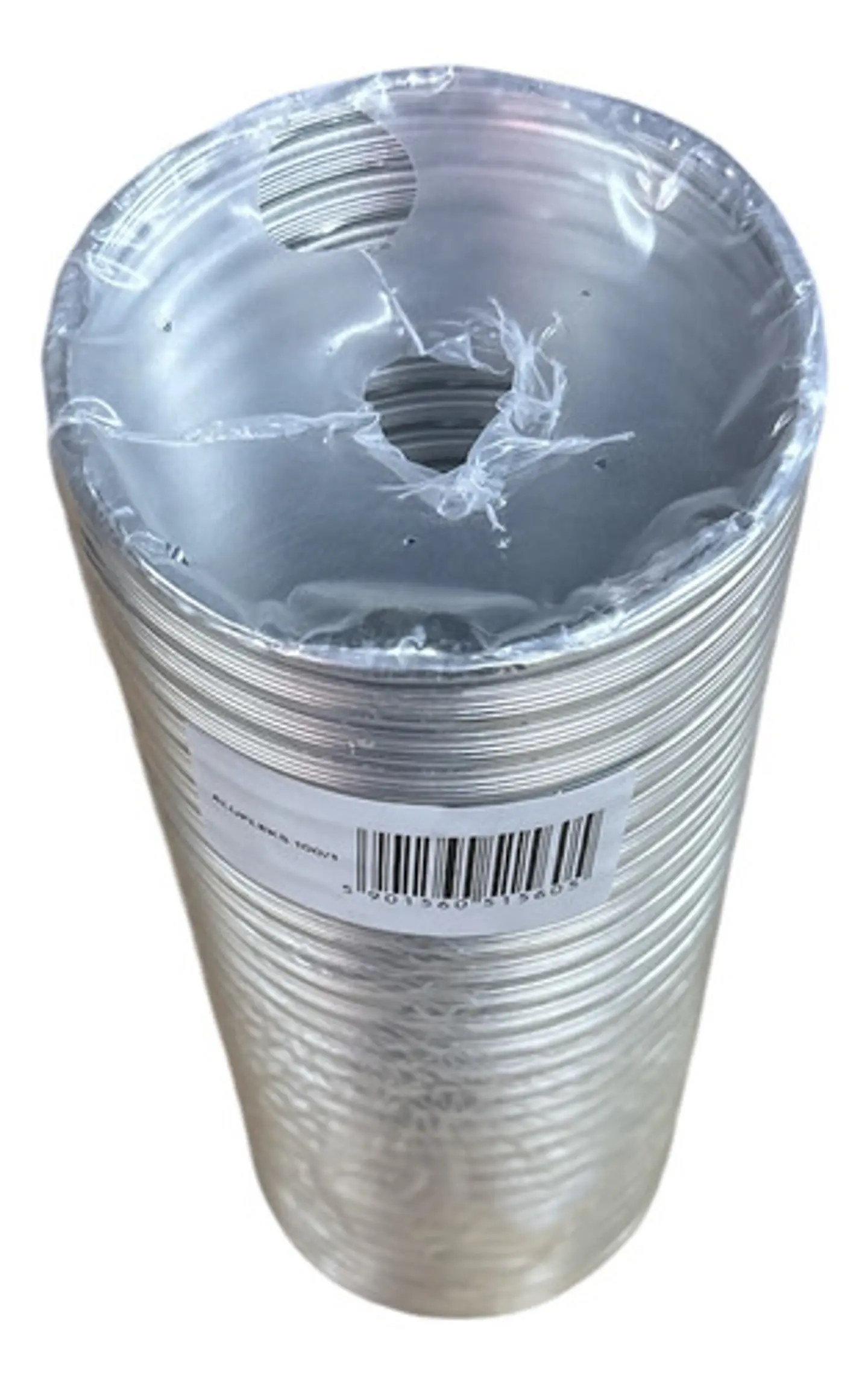 Tubo Corrugado Aluminio 4 X 1m Largo 2