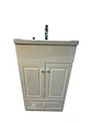 VANITORIO BLANCO CON CAJON 50CM + GRIFERIA REGALO - Miniatura 2