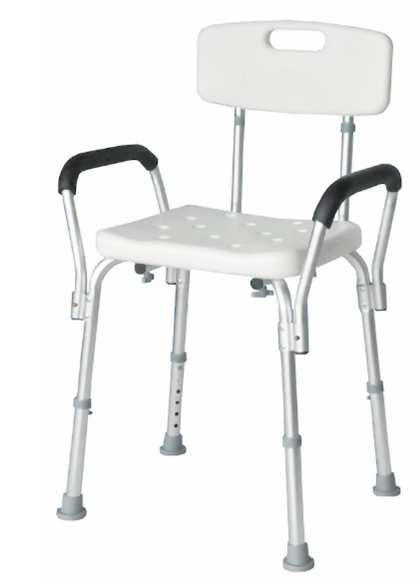 ASIENTO SEGURIDAD CON RESPALDO Y BRAZOS DUCHA 1