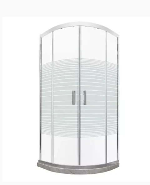 CABINA DUCHA CURVA LINEAS BLANCA 90X90 + RECEPT