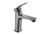 MONOMANDO LAVAMANOS GUN METAL DUSCHY - Miniatura 1