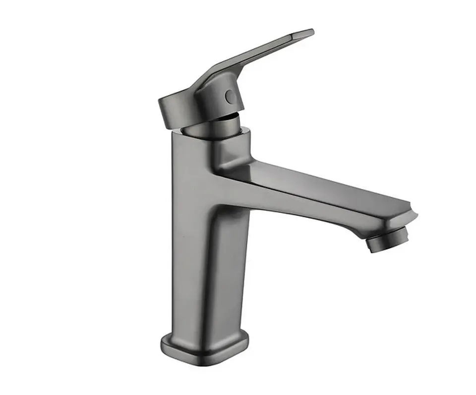 MONOMANDO LAVAMANOS GUN METAL DUSCHY 1