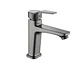 MONOMANDO LAVAMANOS GUN METAL DUSCHY - Miniatura 3