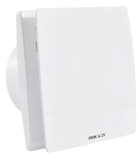 Extractor Aire Techo/pared 4´´ Con Sensor Y Timer Briggs Color Blanco