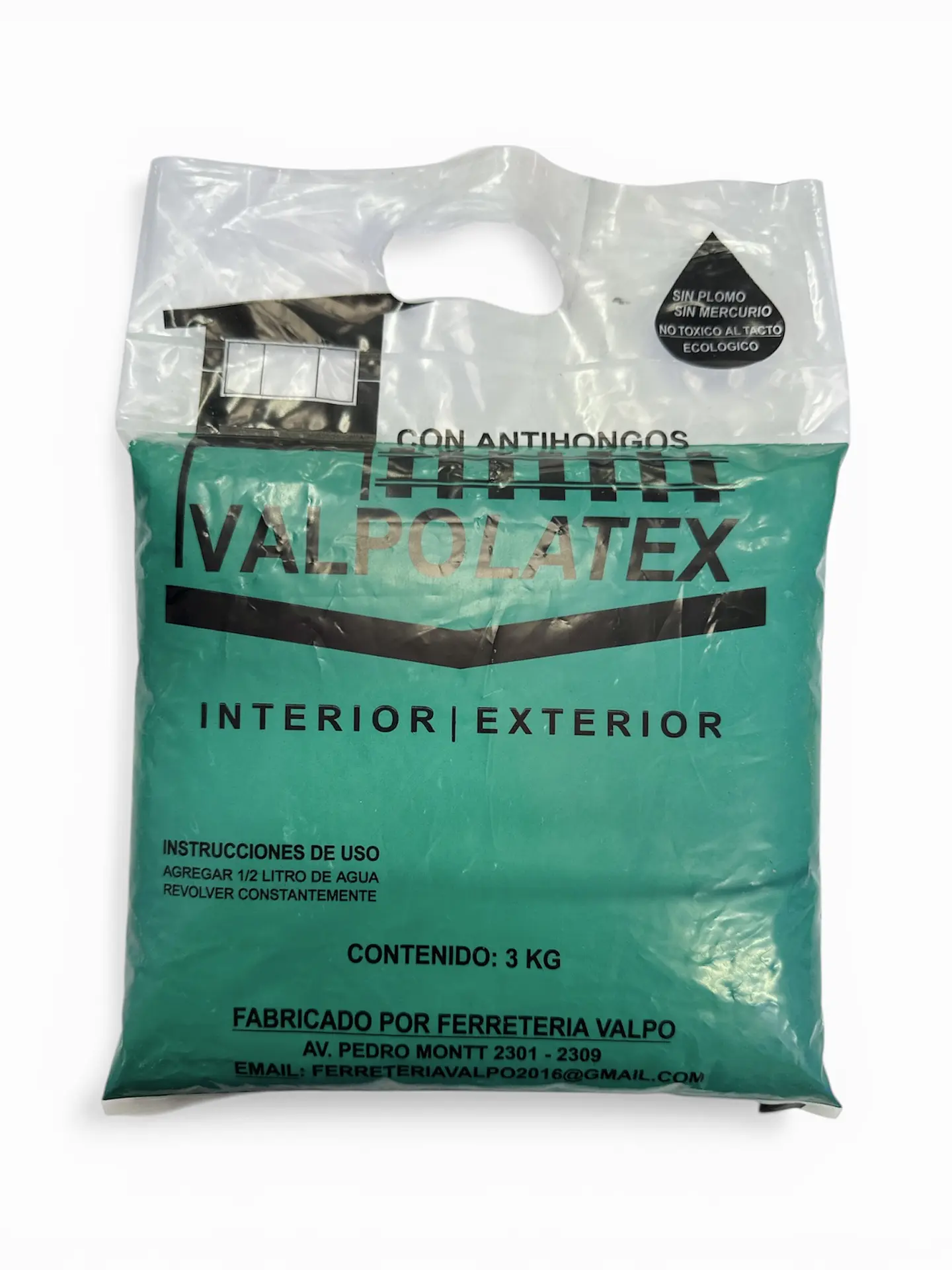 PACK 5 PINTURAS EN BOLSA 3KG - CAJA {24 COLORES} 1