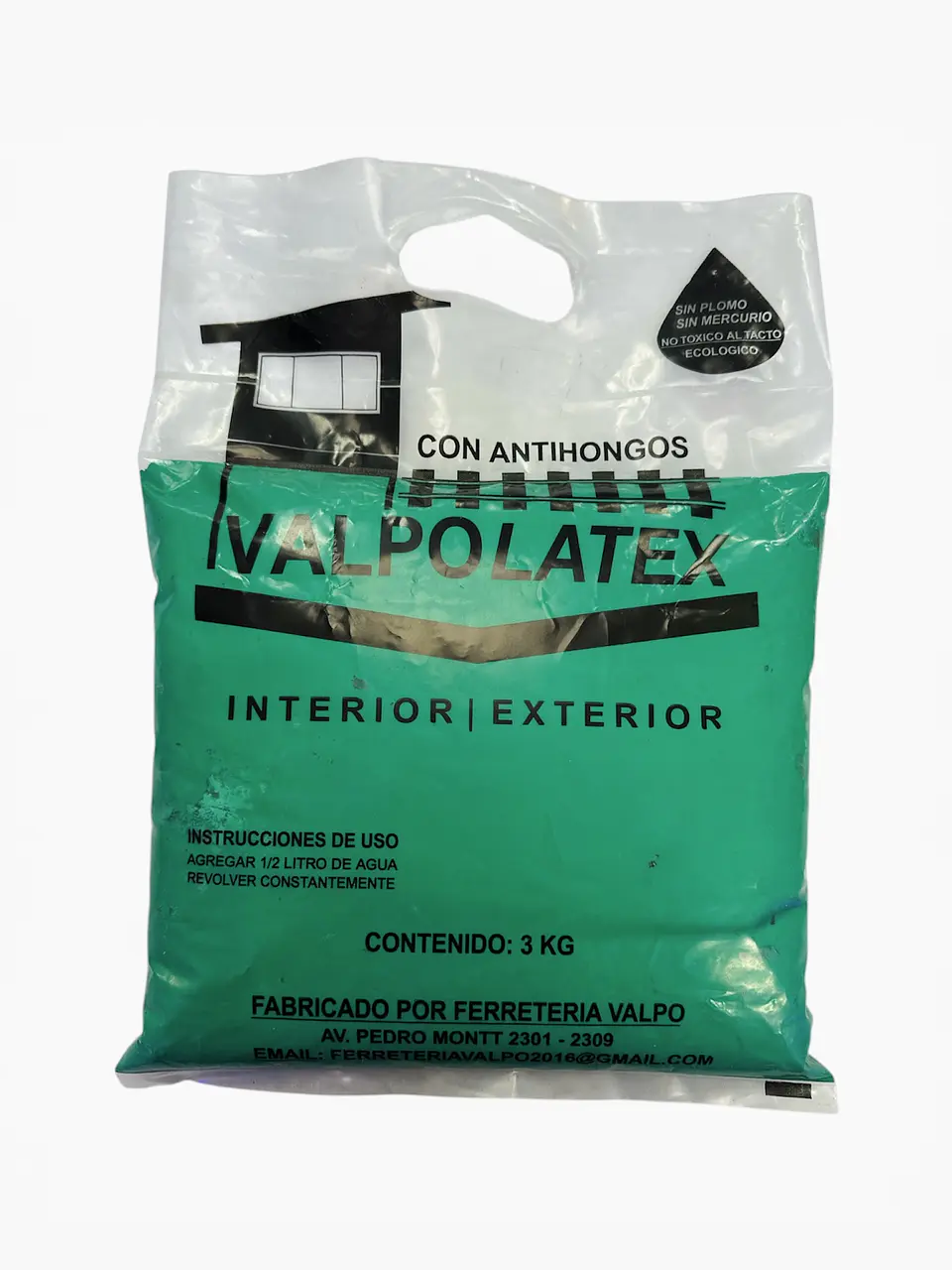PACK 5 PINTURAS EN BOLSA 3KG - CAJA {24 COLORES} 5