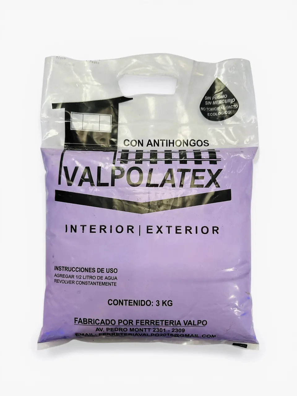 PACK 5 PINTURAS EN BOLSA 3KG - CAJA {24 COLORES} 6