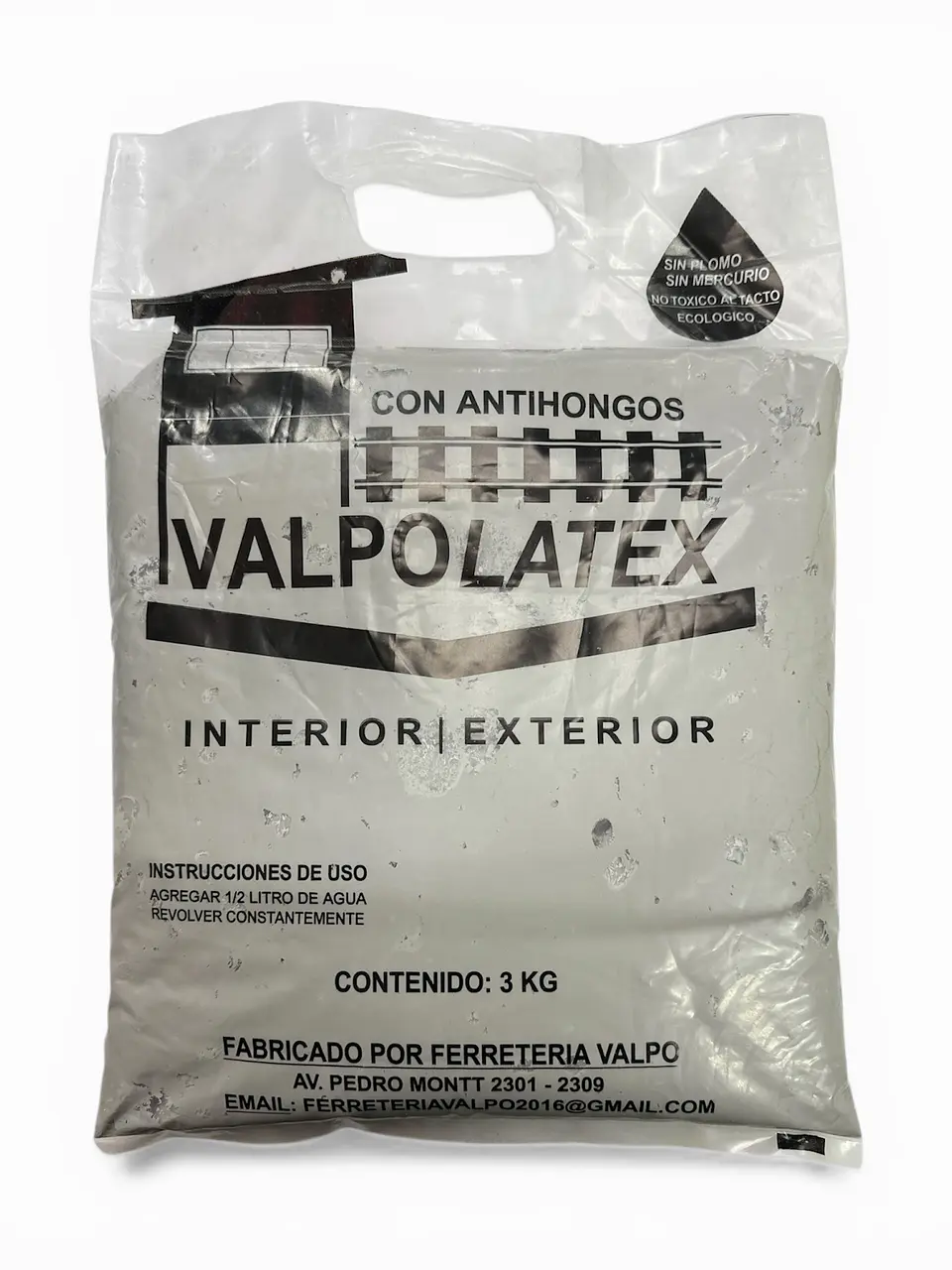 PACK 5 PINTURAS EN BOLSA 3KG - CAJA {24 COLORES} 8
