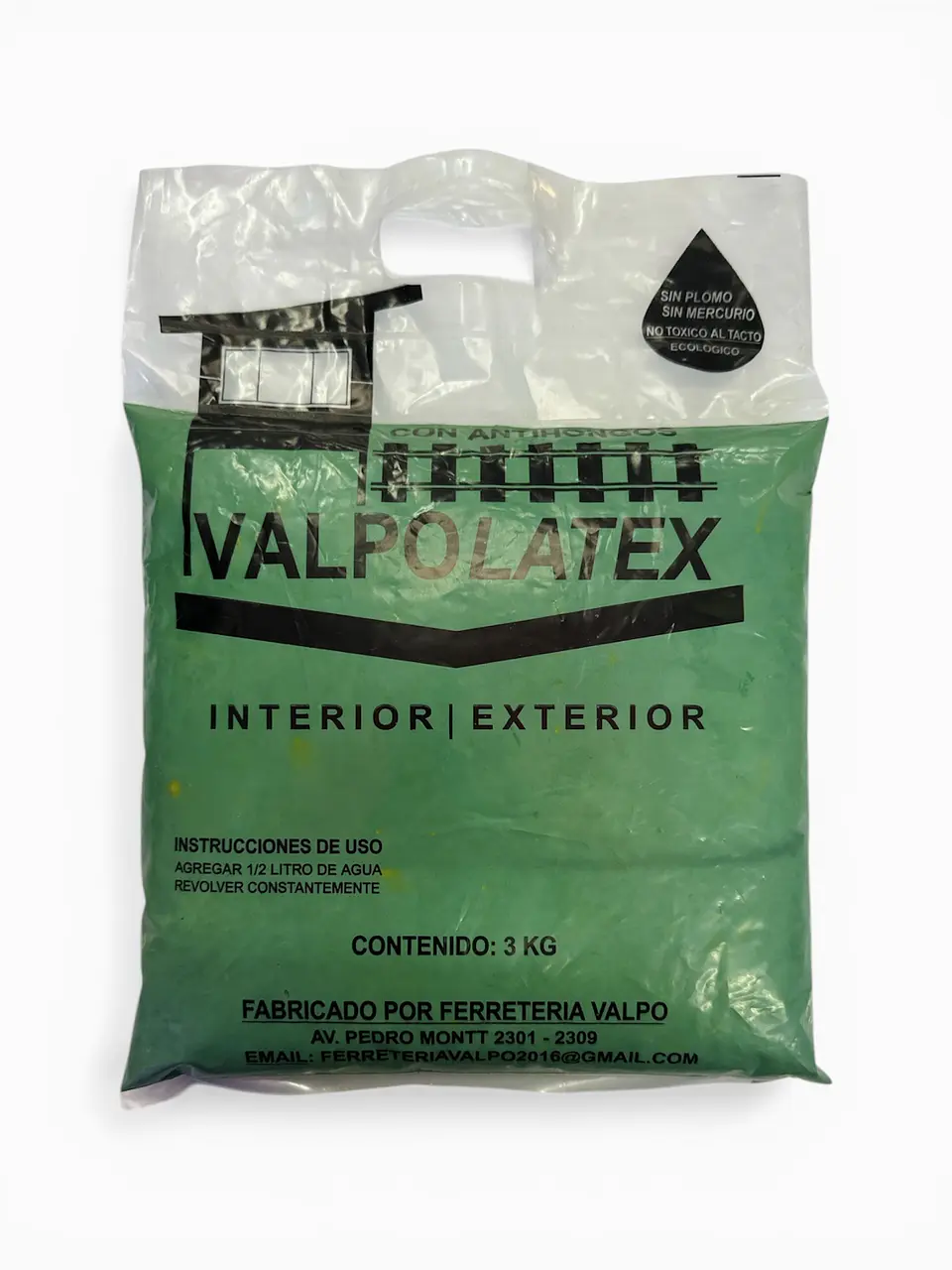 PACK 5 PINTURAS EN BOLSA 3KG - CAJA {24 COLORES} 12