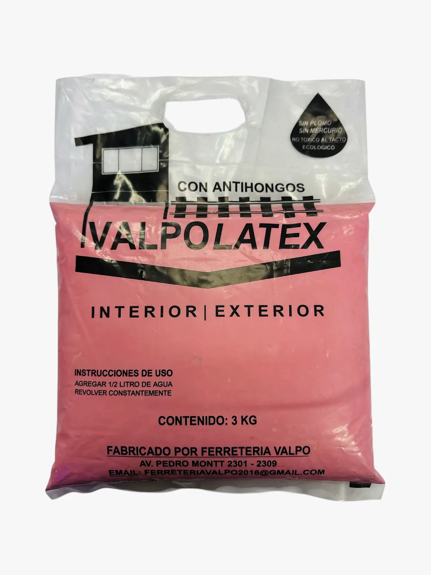 PACK 5 PINTURAS EN BOLSA 3KG - CAJA {24 COLORES} 15