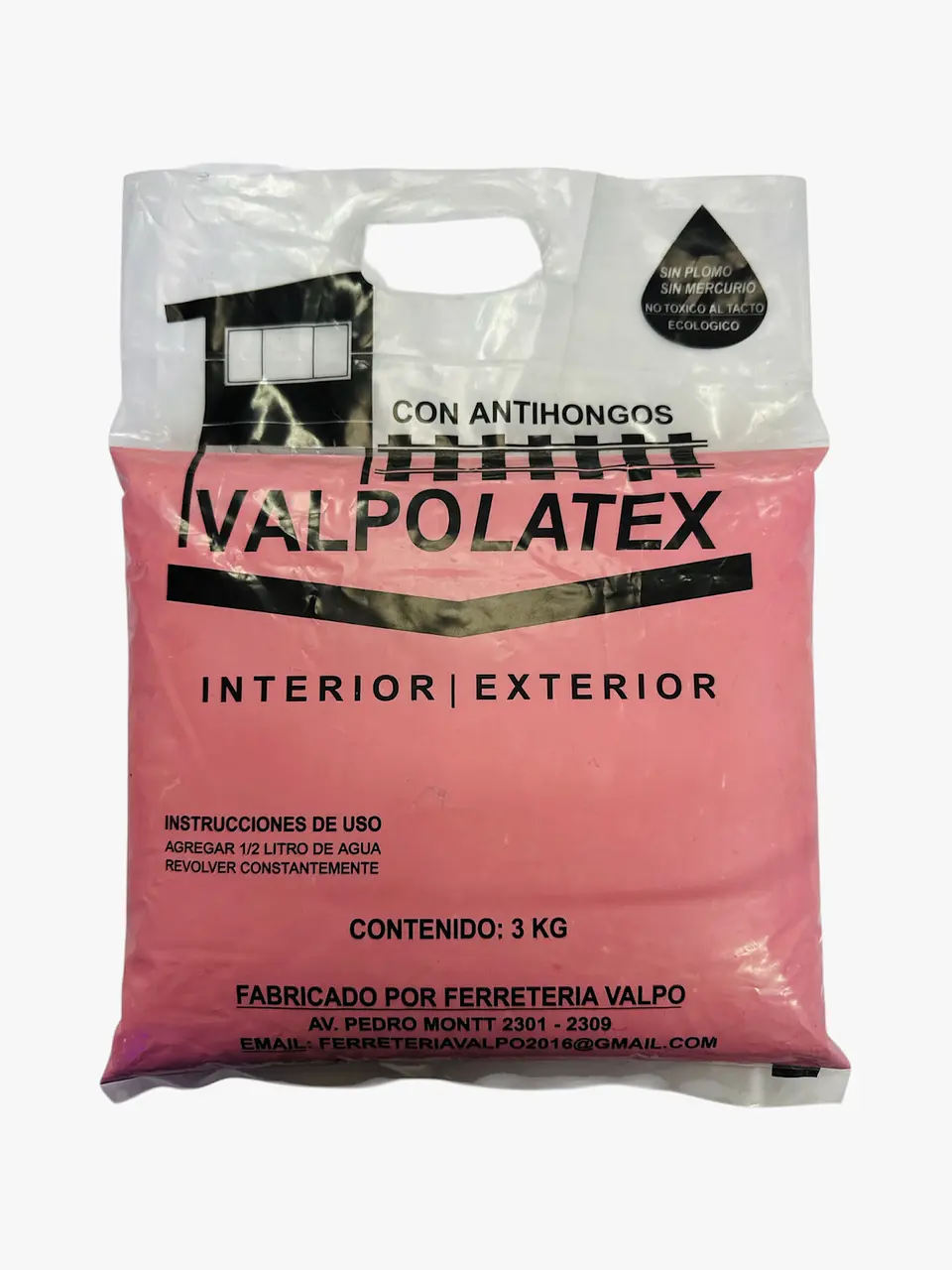 PACK 5 PINTURAS EN BOLSA 3KG - CAJA {24 COLORES} 15