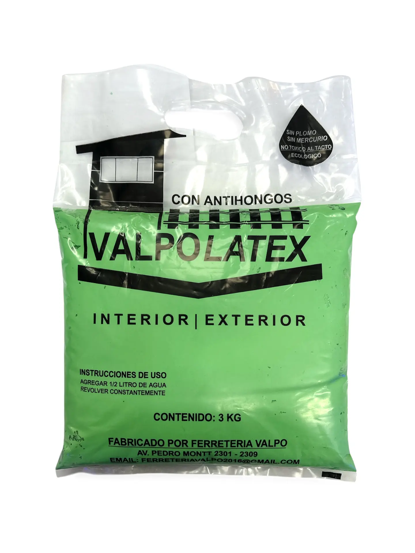 PACK 5 PINTURAS EN BOLSA 3KG - CAJA {24 COLORES} 19