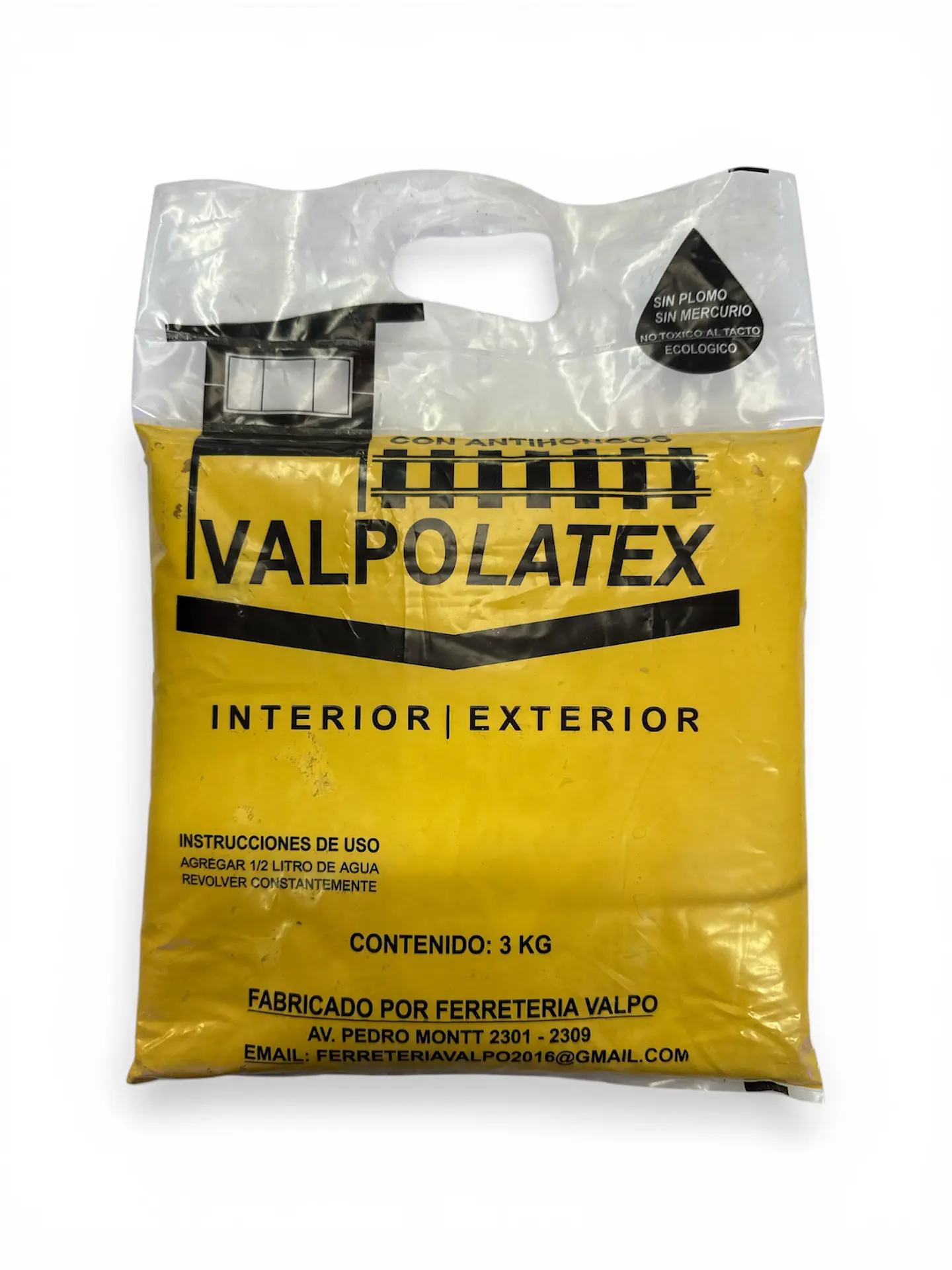 PACK 5 PINTURAS EN BOLSA 3KG - CAJA {24 COLORES} 21