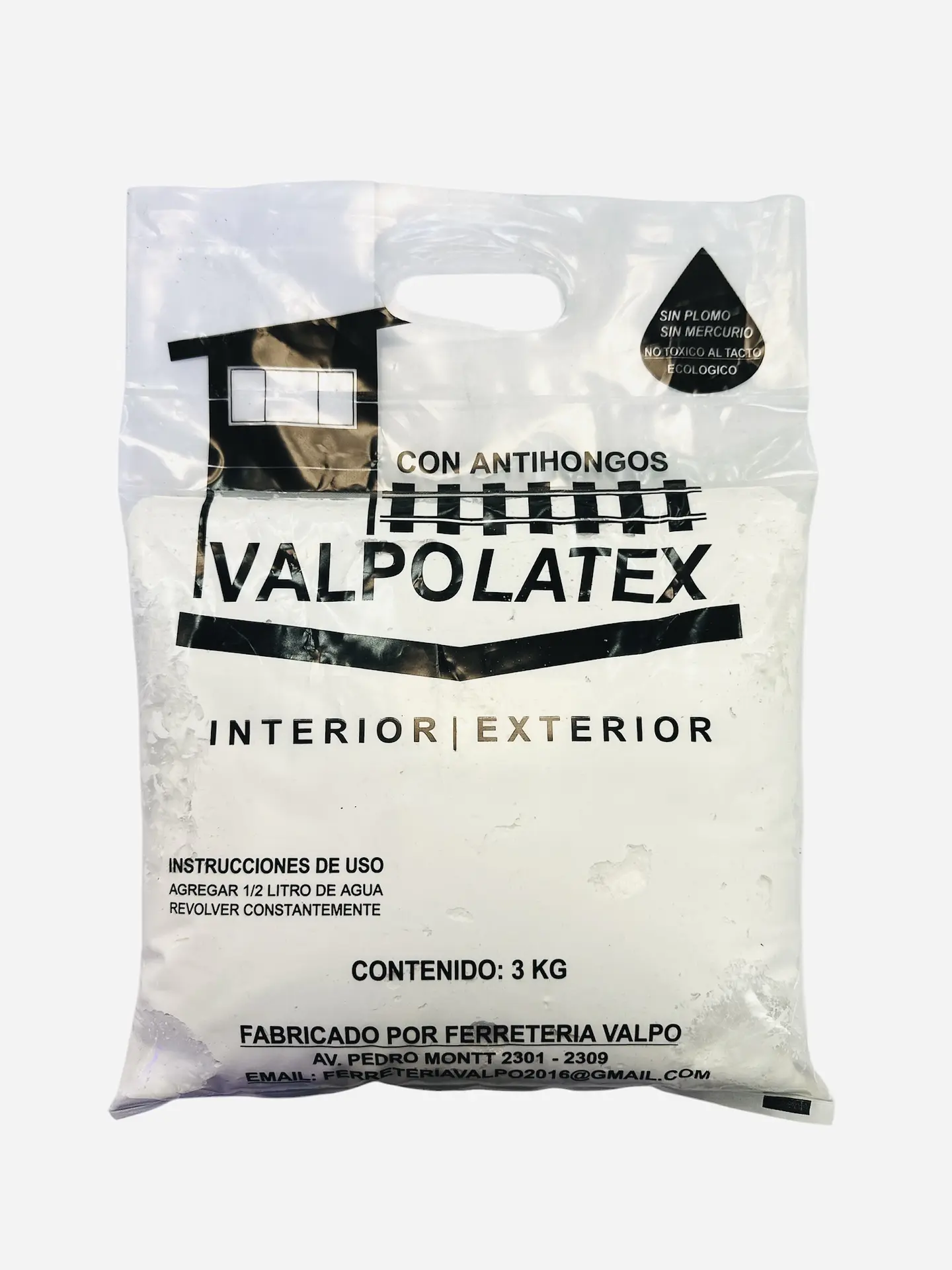 PACK 5 PINTURAS EN BOLSA 3KG - CAJA {24 COLORES} 22
