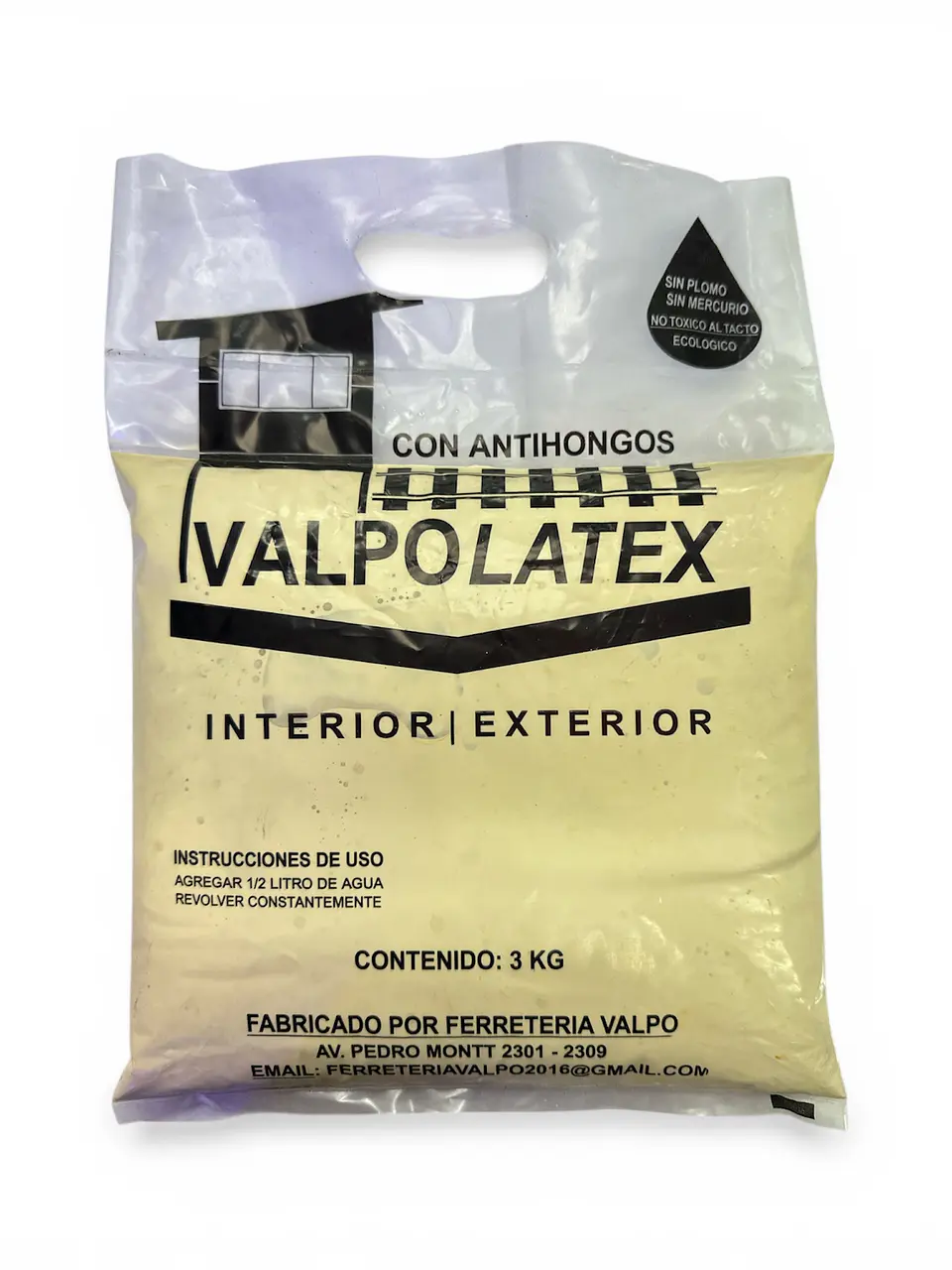 PACK 5 PINTURAS EN BOLSA 3KG - CAJA {24 COLORES} 23