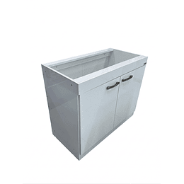 Mueble Cocina 100cm X 50cm Blanco Desarmado {en Caja}