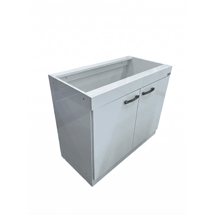 Mueble Cocina 100cm X 50cm Blanco Desarmado {en Caja}