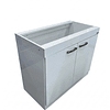 Mueble Cocina 100cm X 50cm Blanco Desarmado {en Caja} 1