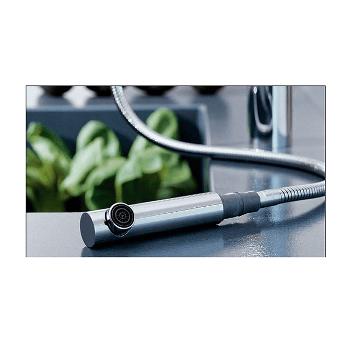 Monomando Lavaplato Extraible Lille Fanaloza Cromado Brillante 2