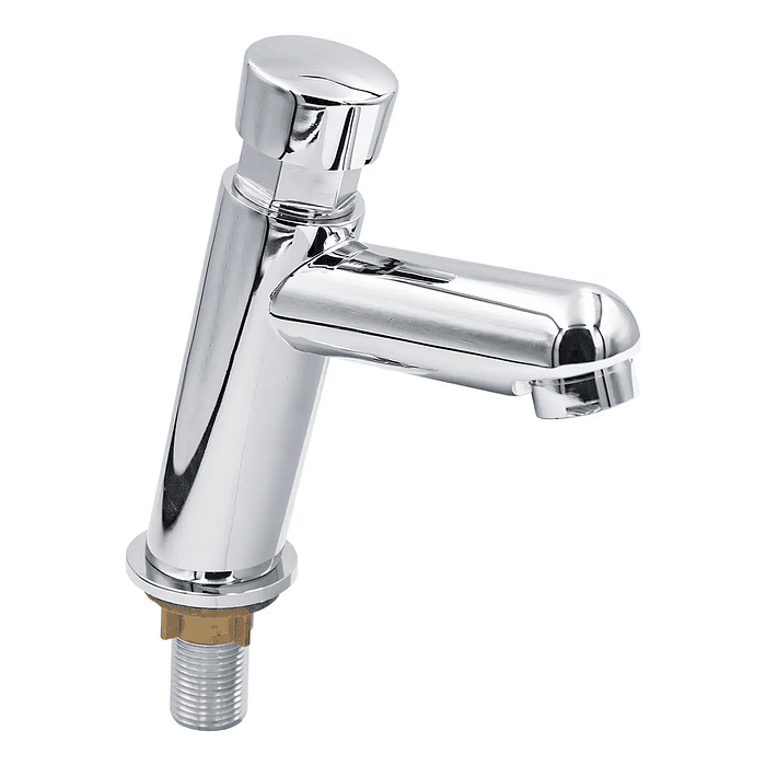 Llave Temporizada Cilindrica Lavatorio Cromada Täumm 2