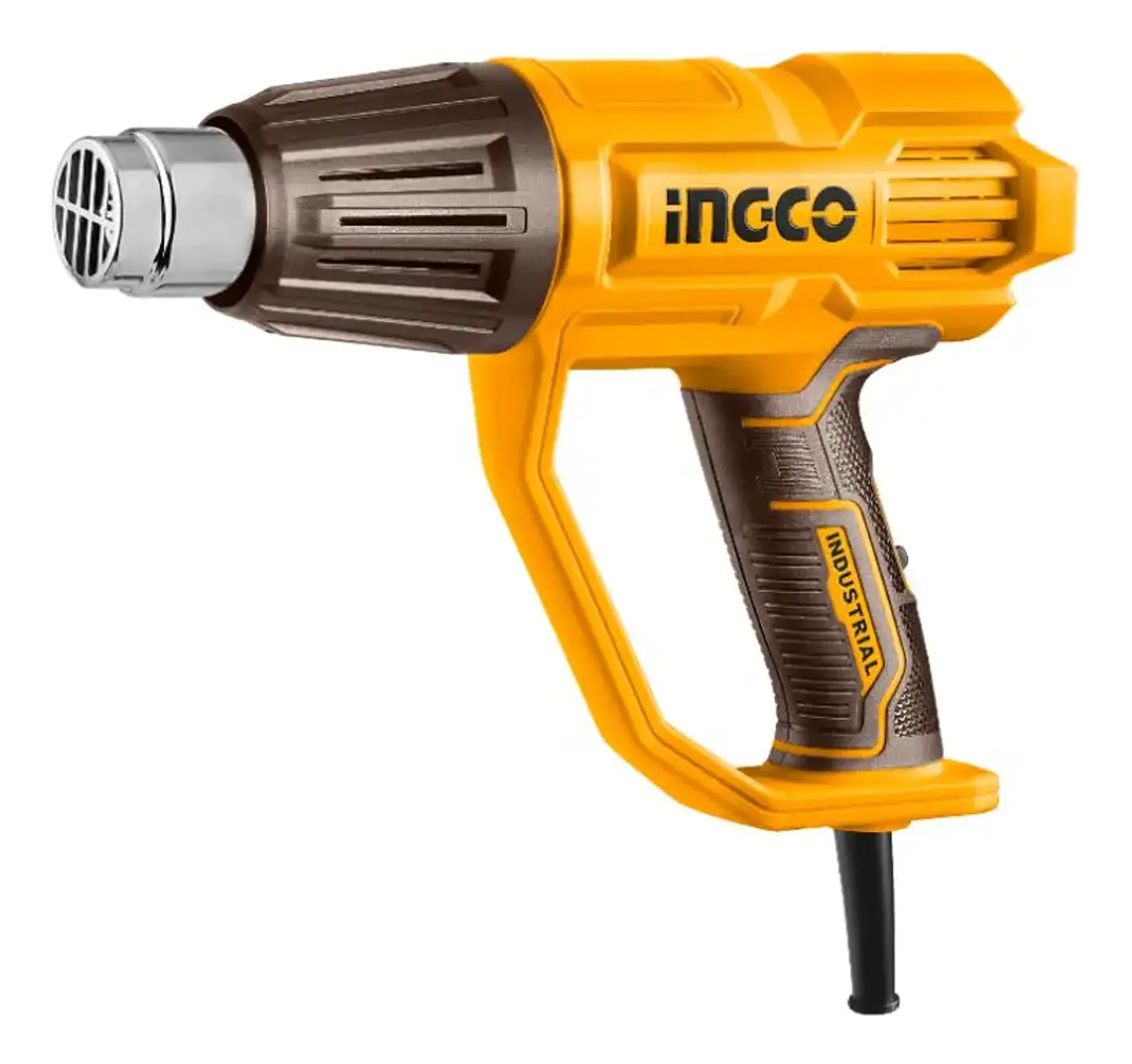 Pistola De Calor 2000w Hg200078 Ingco Con Accesorios Color Amarillo 1
