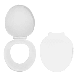 Tapa Asiento Fantasia para Wc Blanca