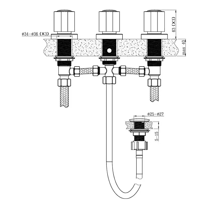 Combinacion Bidet Alpina Fas 2