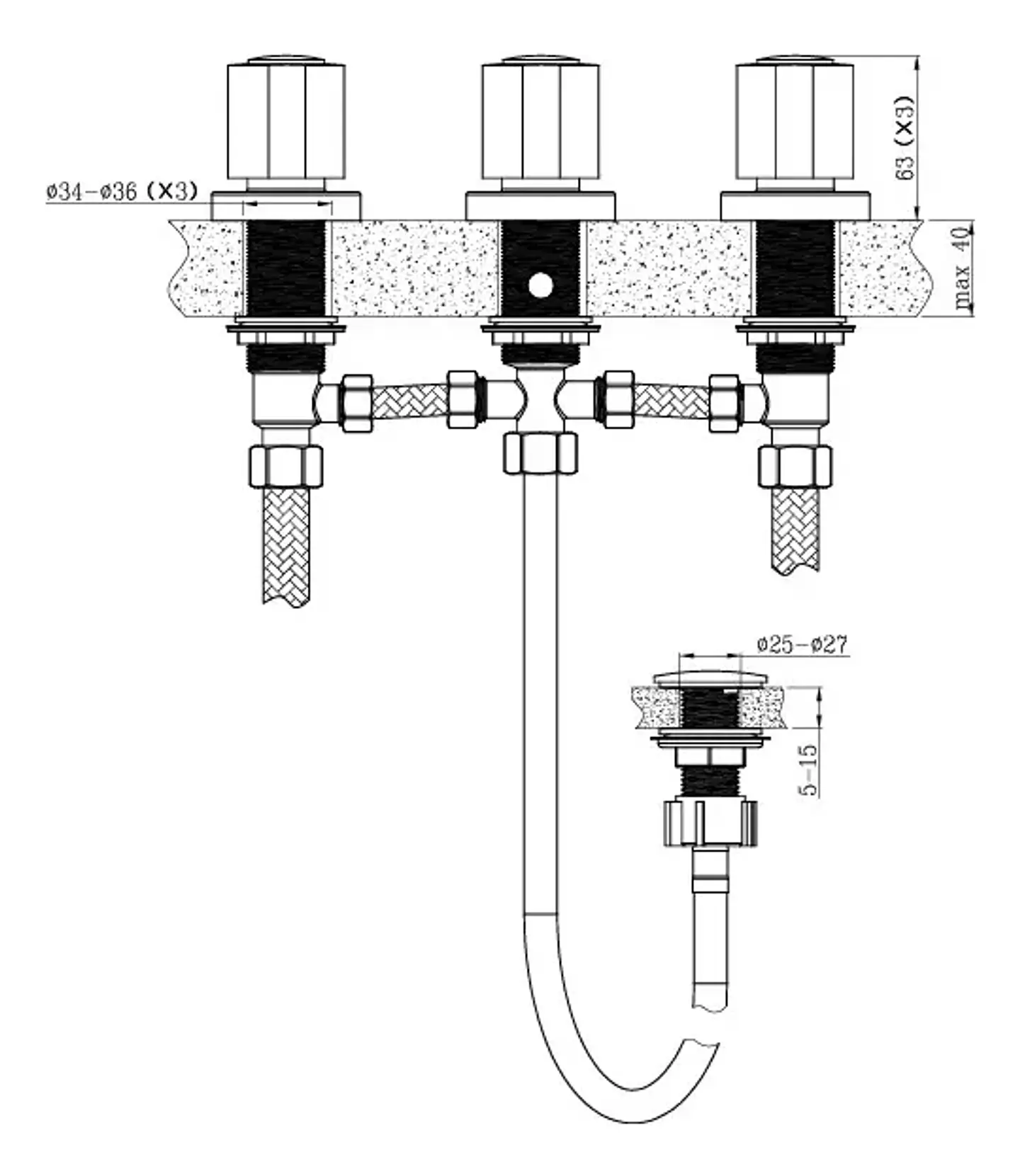 Combinacion Bidet Alpina Fas 2