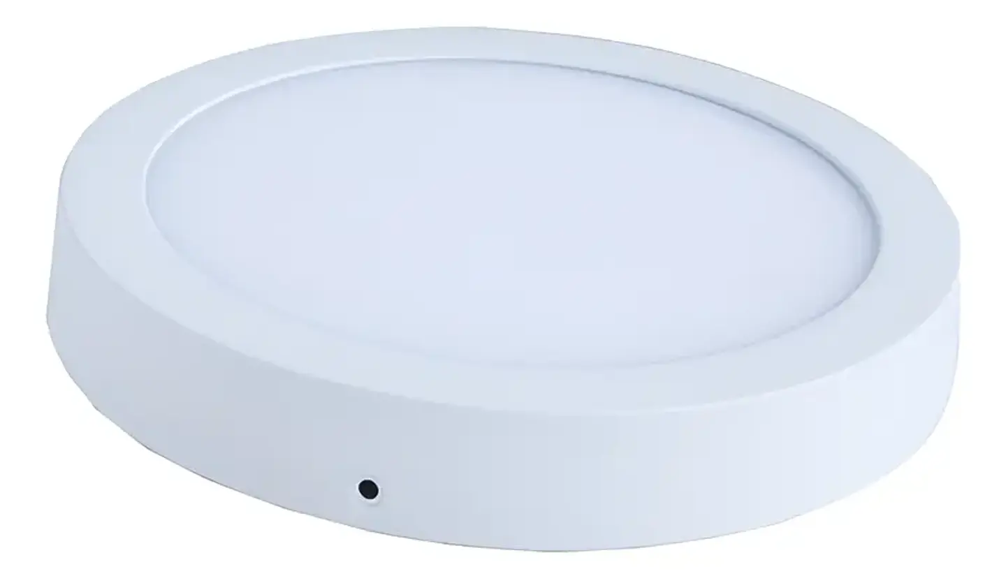 Foco Panel Plafón Led 6w Sobrepuesto Redondo Luz Fria Avc Luz Fría 1