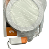 Foco Panel Plafón Led 6w Sobrepuesto Redondo Luz Fria Avc Luz Fría 2