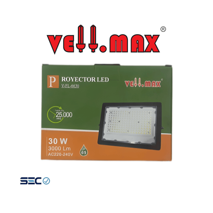PROYECTOR LED VFL-6630 30W SIN SENSOR 