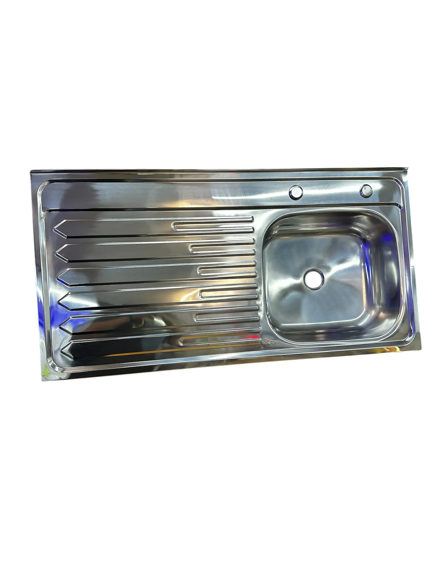 LAVAPLATOS CUBIERTA ACERO INOX 100CM SECADOR IZQ FAS 1
