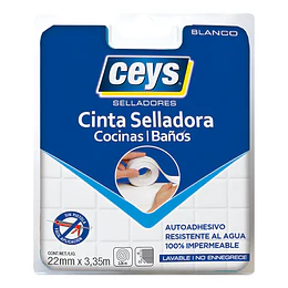 Cinta Selladora Hogar 22mmx335mt Ceys