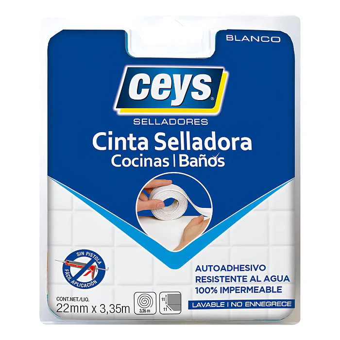 Cinta Selladora Hogar 22mmx335mt Ceys