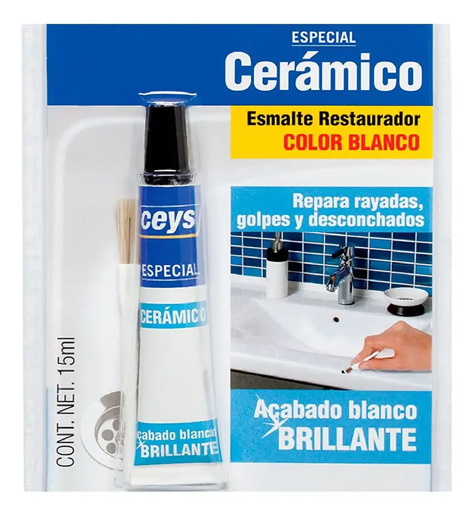 Restaurador Esmalte Ceramico Tinas Lavamano Bañeras Original Ceys 1