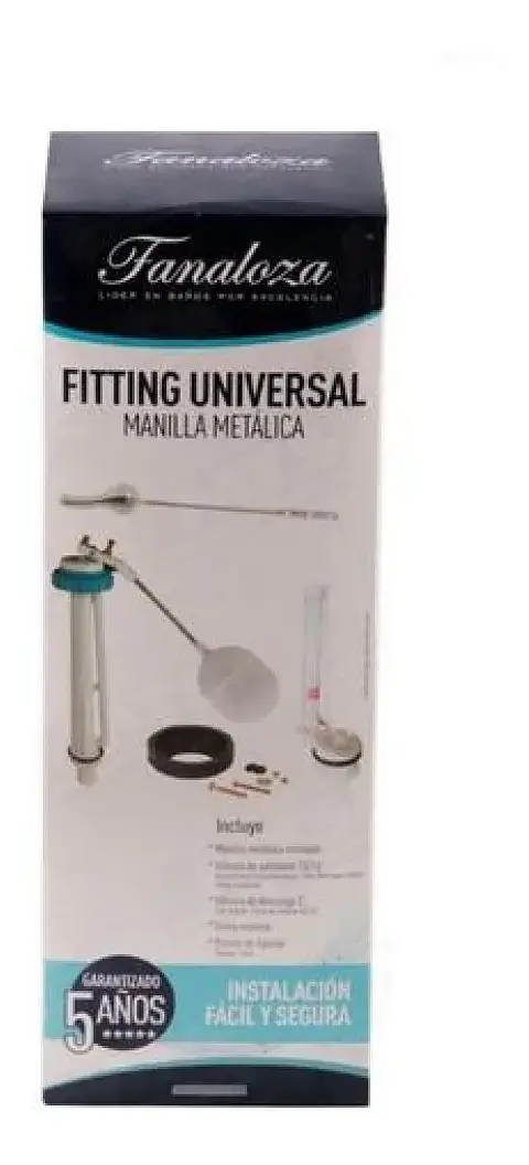 Fitting Universal Estanque Manilla Metalica Fanaloza